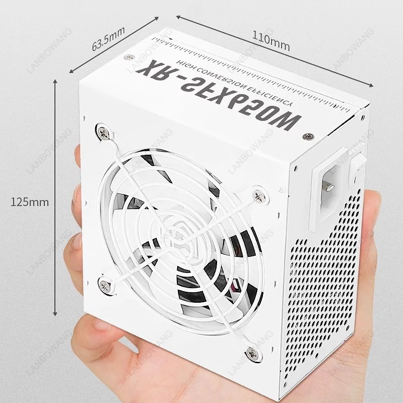 750W Sfx Fully Modular Power Supply - White SFX PSU Modular Penuh 550W